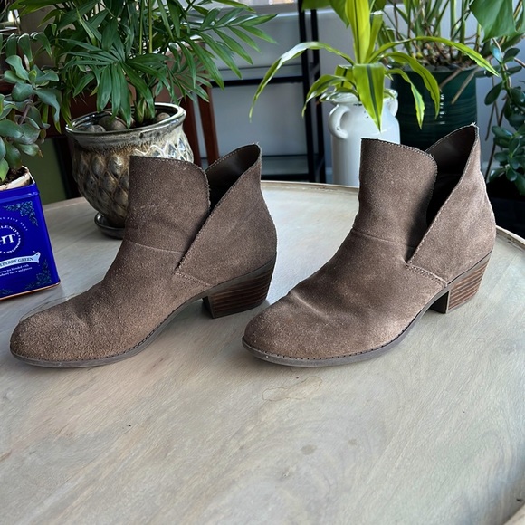 Suede Booties by Me Too - Picture 7 of 8